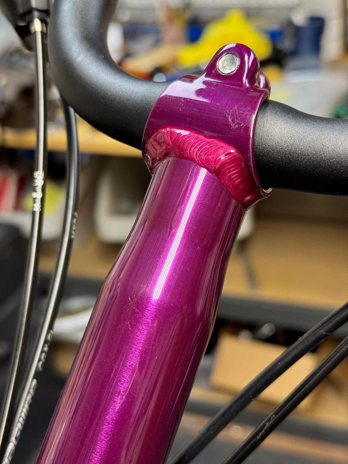 Brompton C Line High-HB Amethyst Lacquer "Mini-Marred"