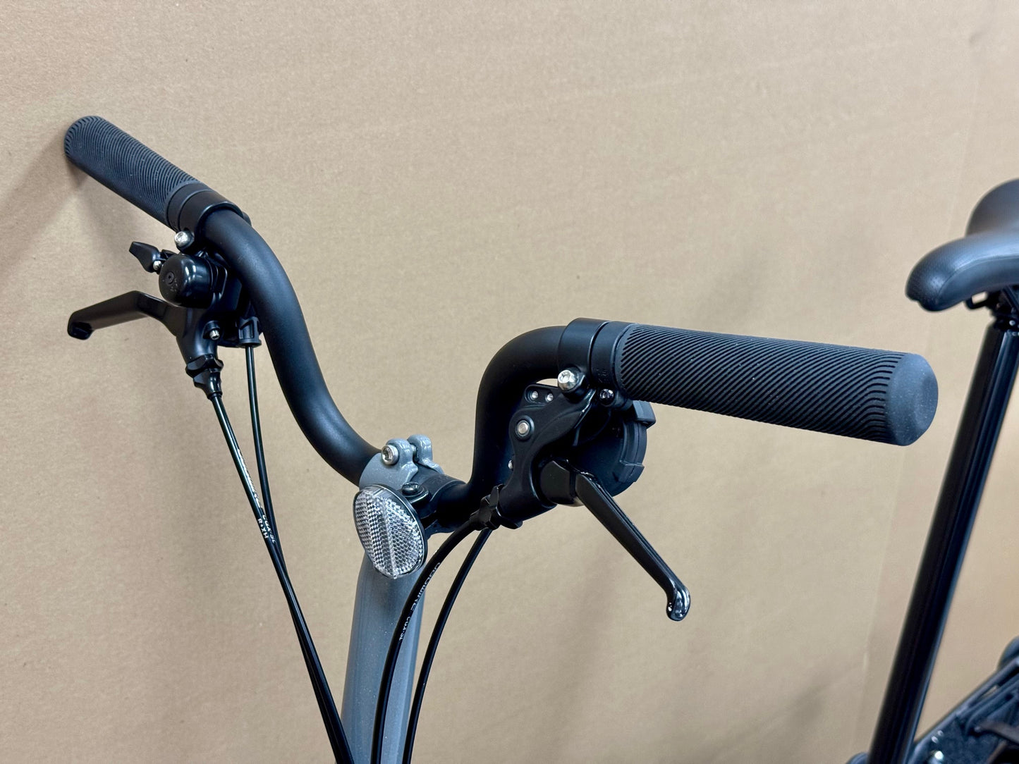 Brompton Pre-Owned P Line 12-Speed High-HB Grey Metallic