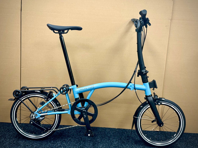 Brompton P Line 12-Speed High-HB Cloud Metallic