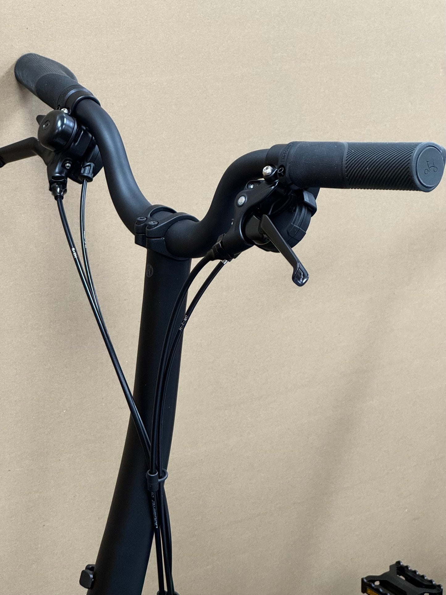 Brompton P Line 12-Speed High-HB Palm Green w/Roller Rack
