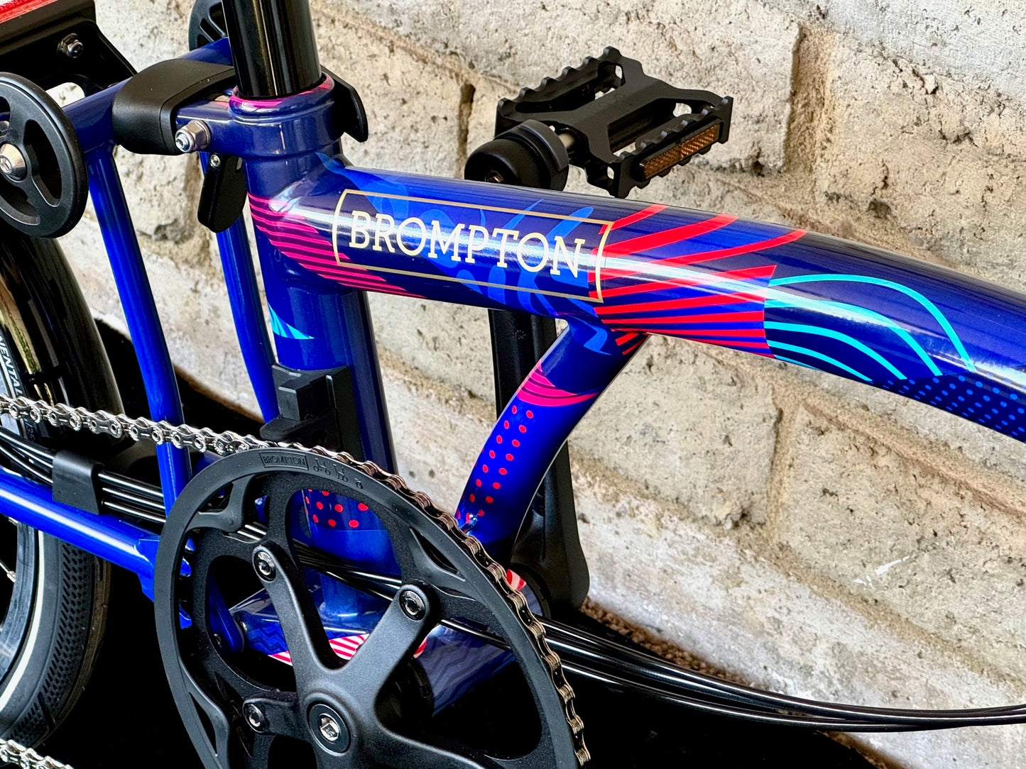 Brompton Paris Edition P-Line 12-speed Mid-HB (M12L)