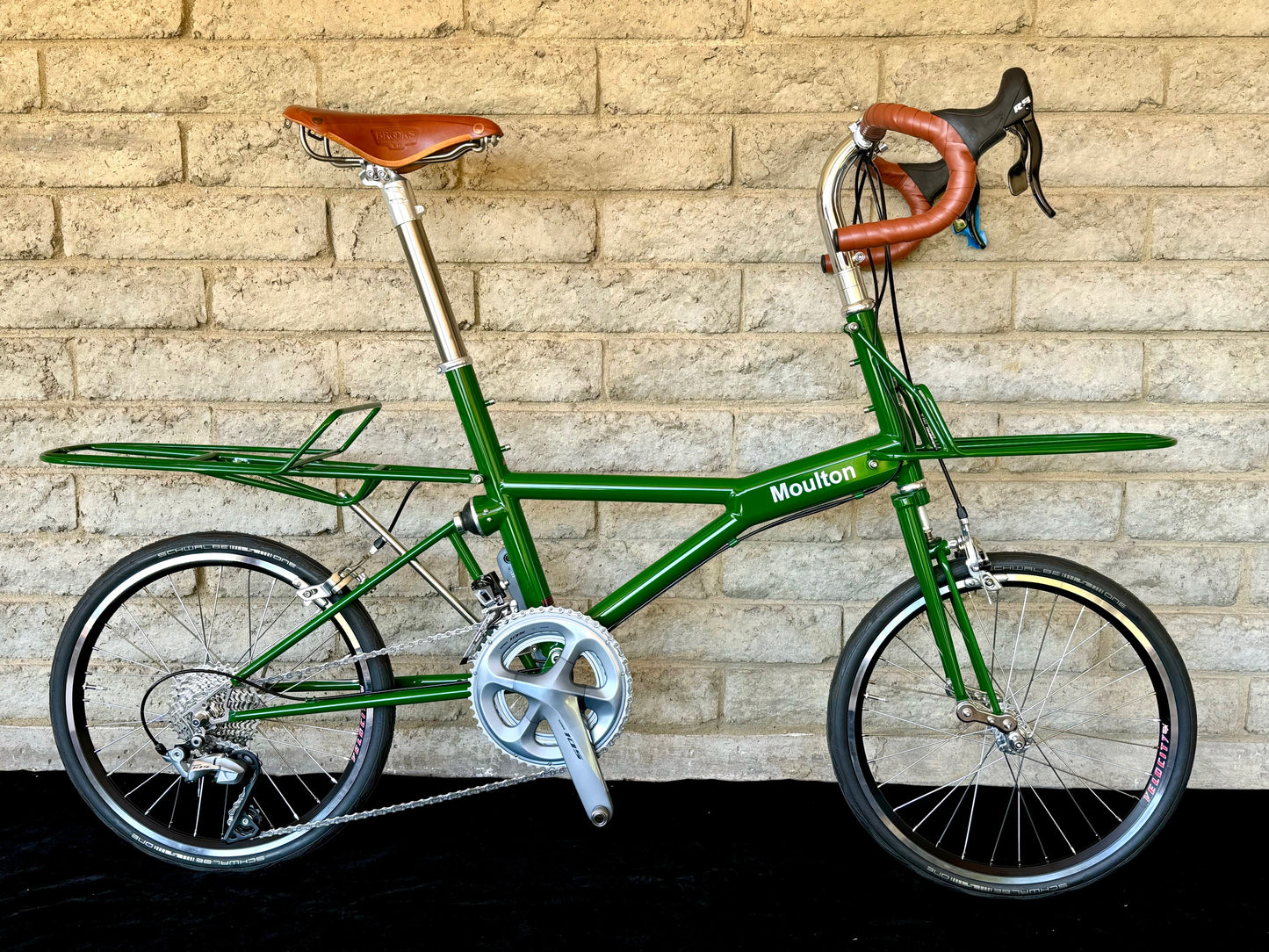 Moulton Flyte Safari Green, Drop-Bar