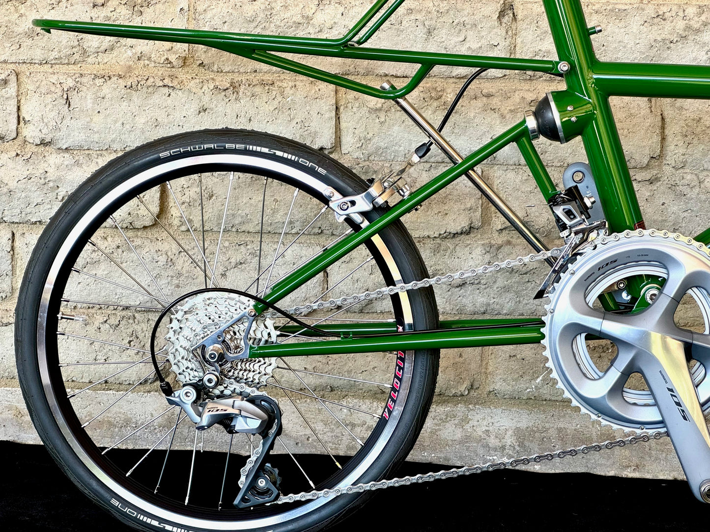 Moulton Flyte Safari Green, Drop-Bar