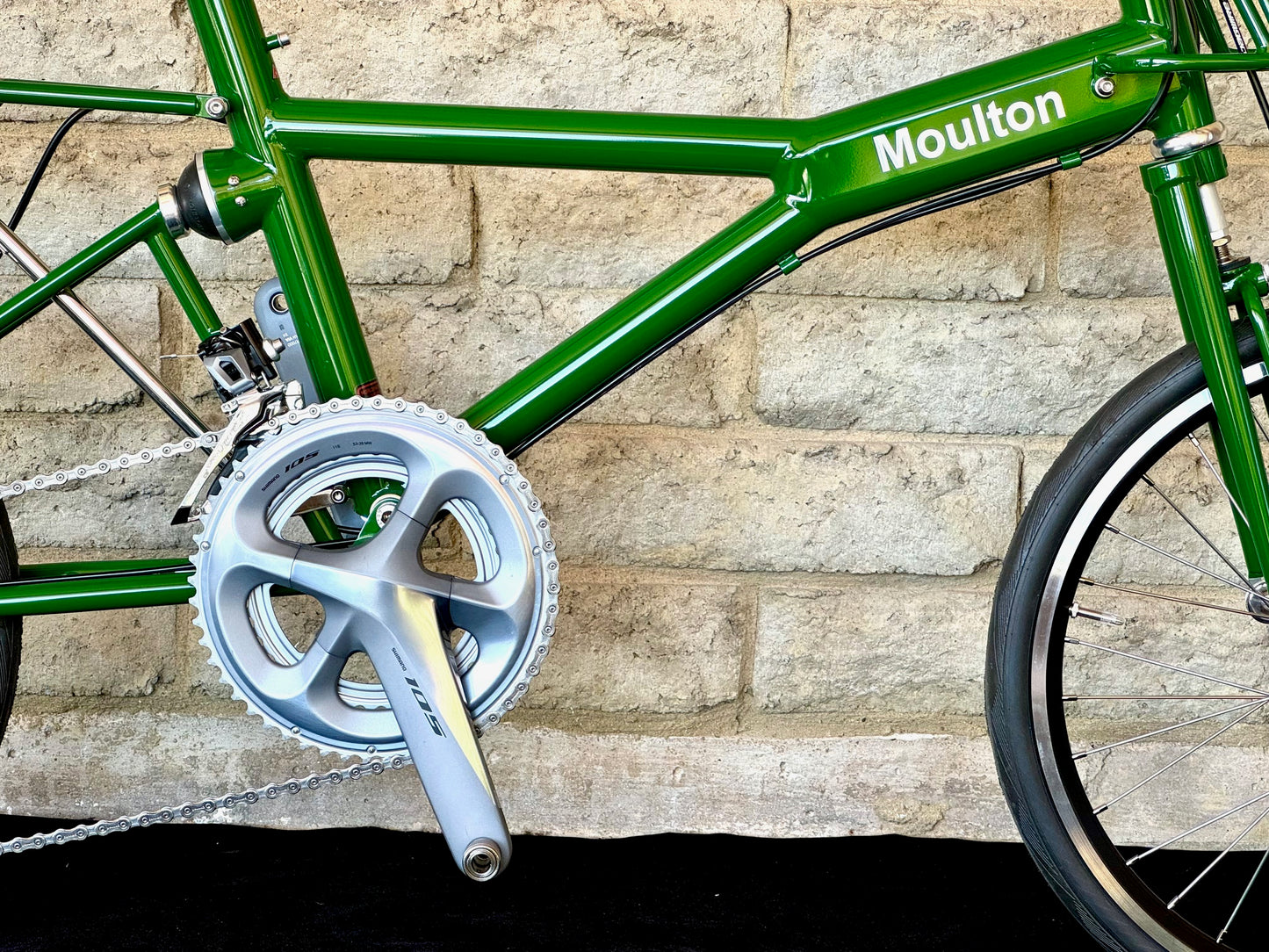 Moulton Flyte Safari Green, Drop-Bar