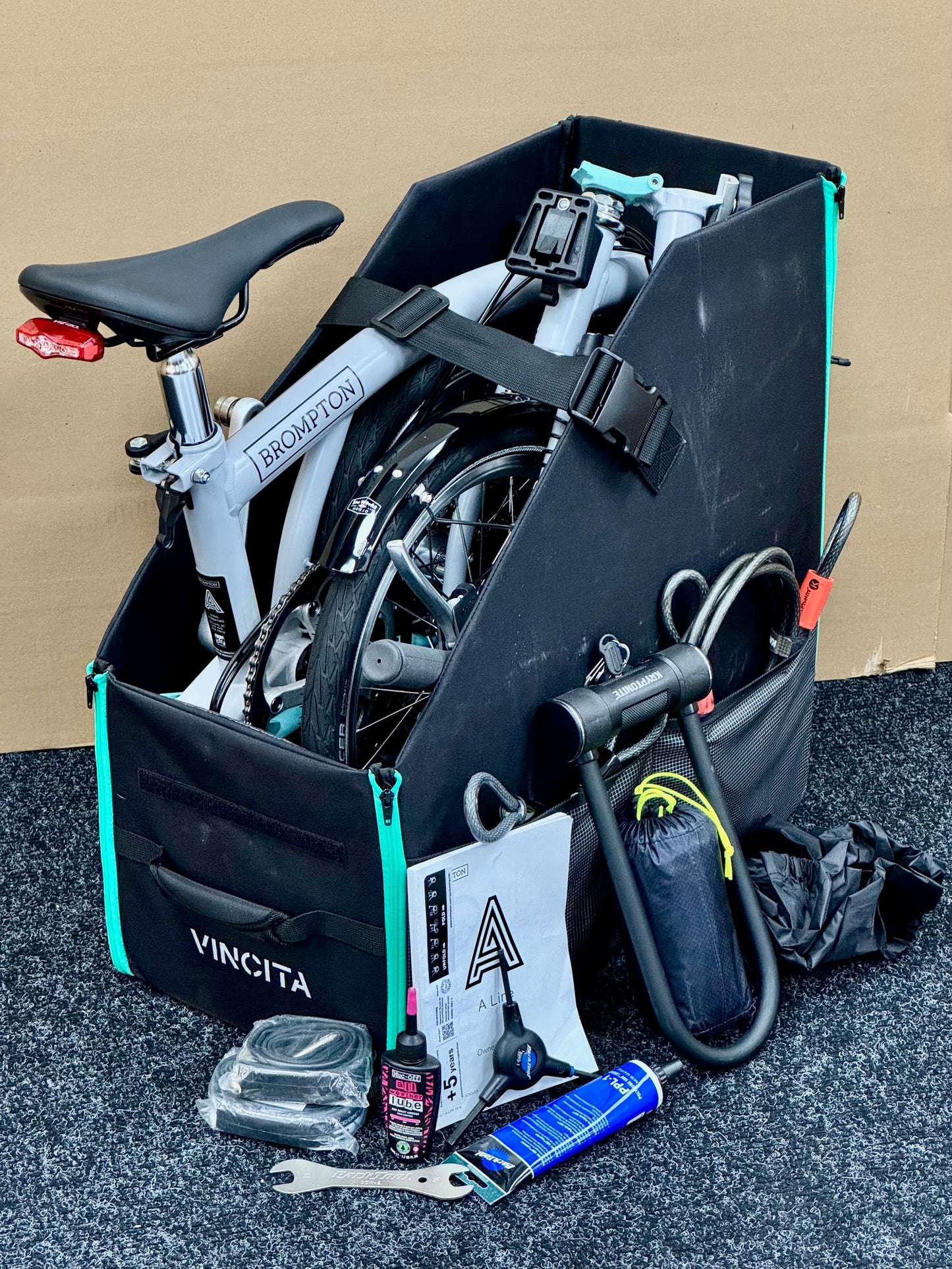 Brompton Pre-Owned A Line 3-Speed Mid-HB