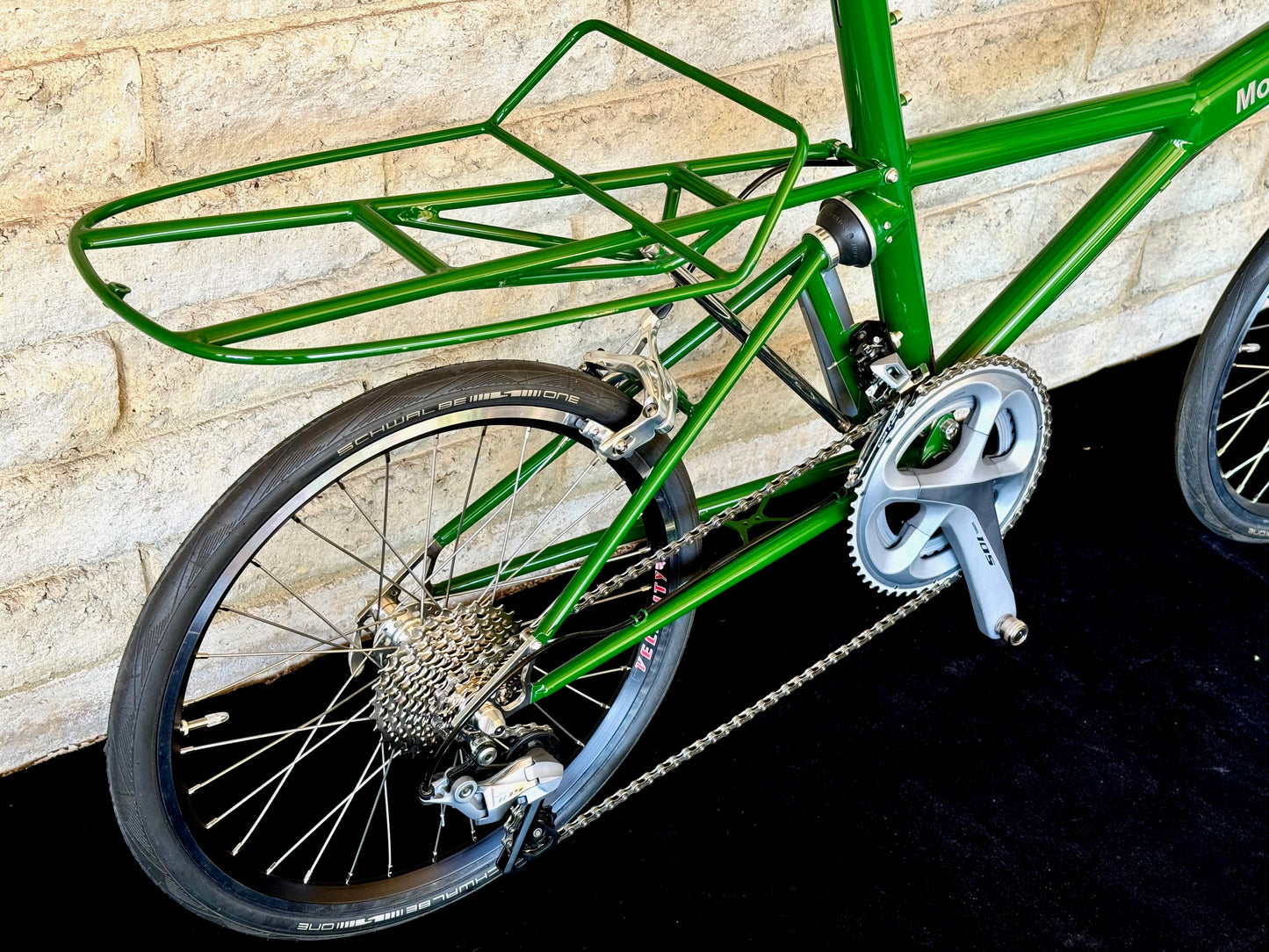 Moulton Flyte Safari Green, Drop-Bar