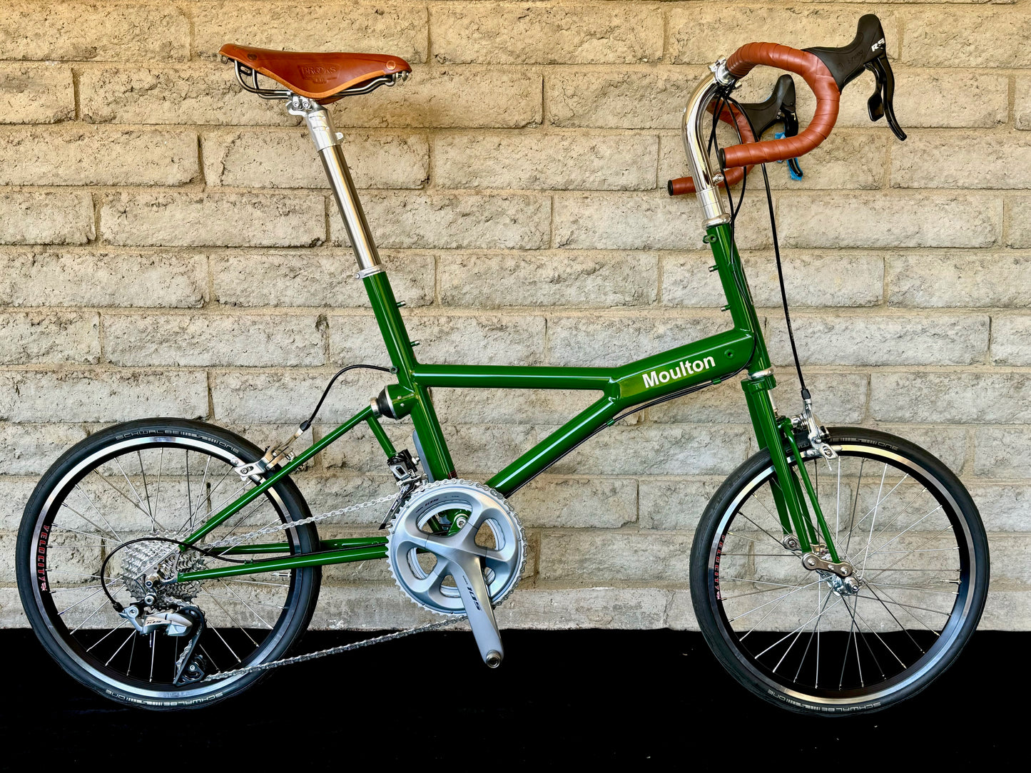 Moulton Flyte Safari Green, Drop-Bar