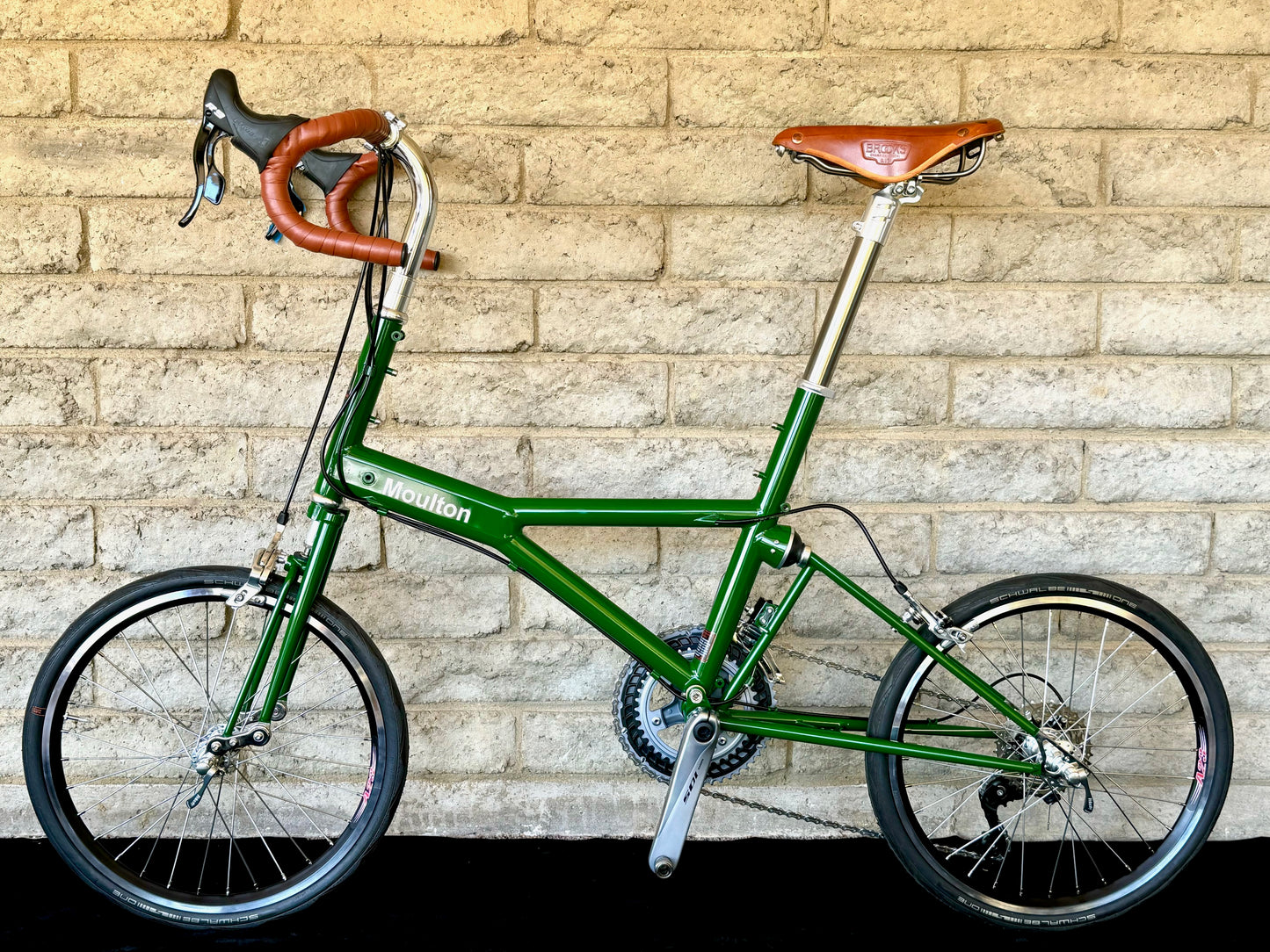 Moulton Flyte Safari Green, Drop-Bar