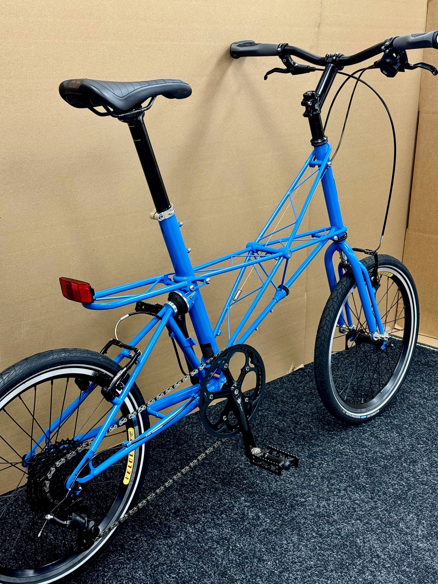 Moulton TSR Wide-Range 9-Speed Bright Blue