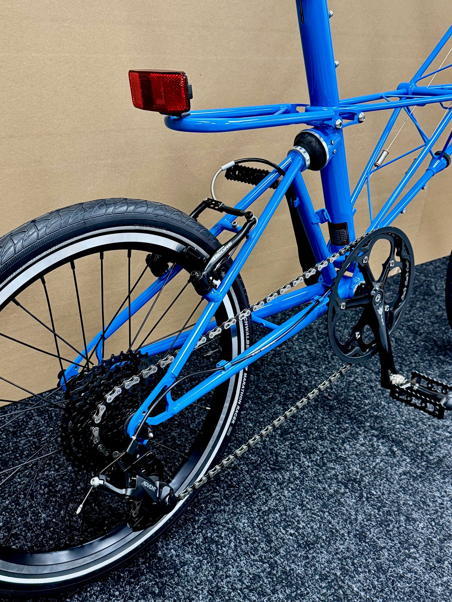 Moulton TSR Wide-Range 9-Speed Bright Blue