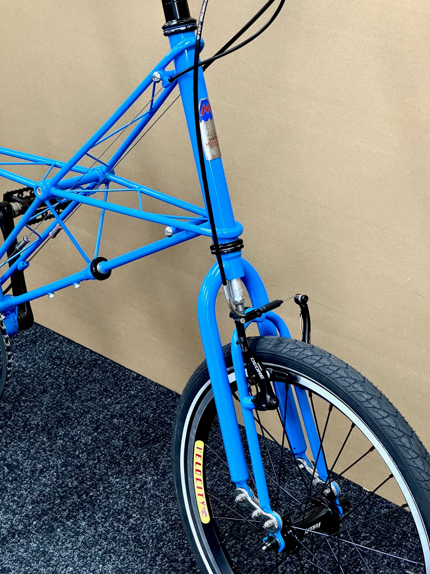 Moulton TSR Wide-Range 9-Speed Bright Blue