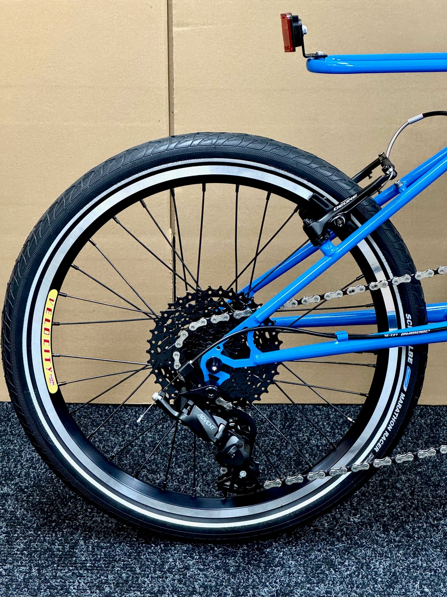 Moulton TSR Wide-Range 9-Speed Bright Blue