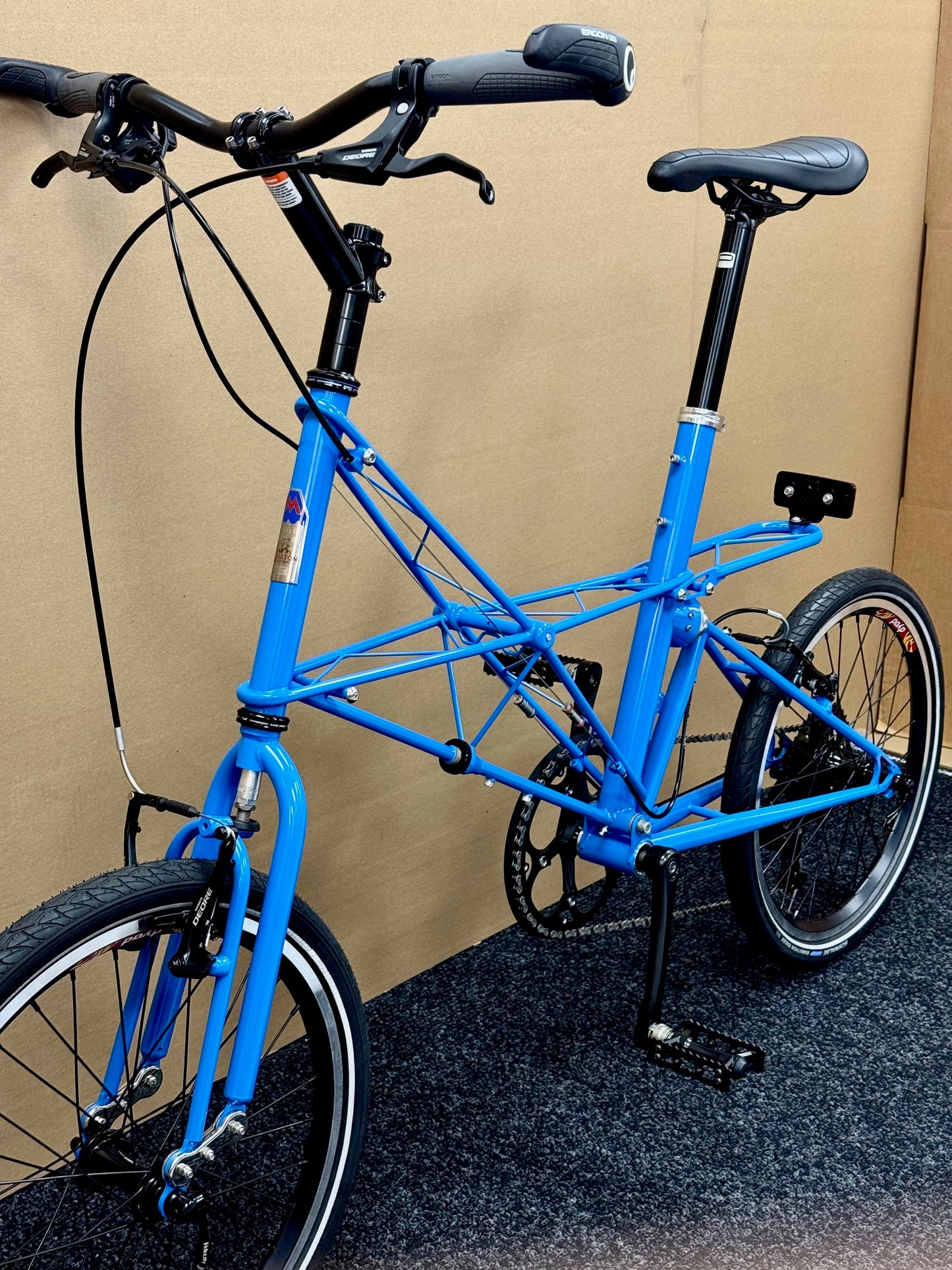 Moulton TSR Wide-Range 9-Speed Bright Blue