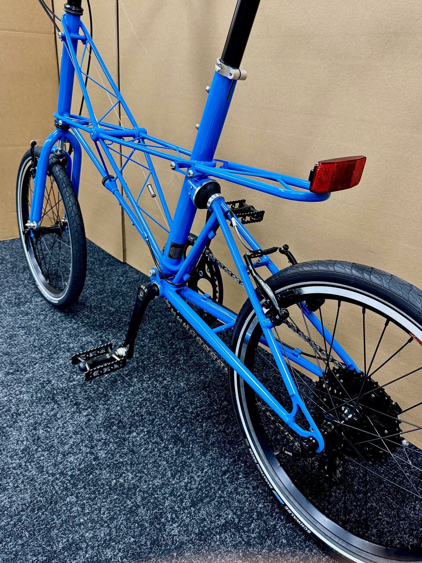 Moulton TSR Wide-Range 9-Speed Bright Blue