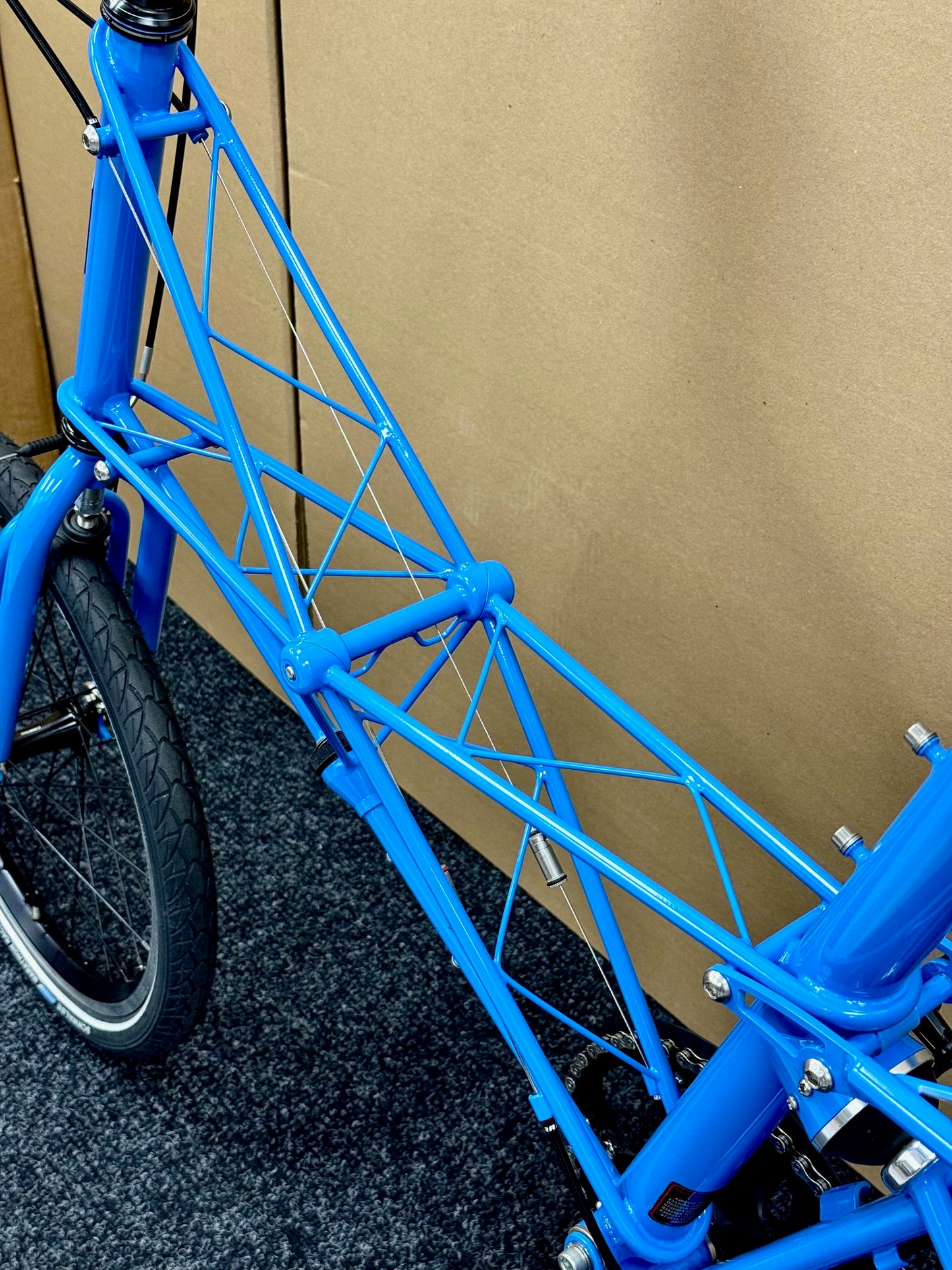 Moulton TSR Wide-Range 9-Speed Bright Blue