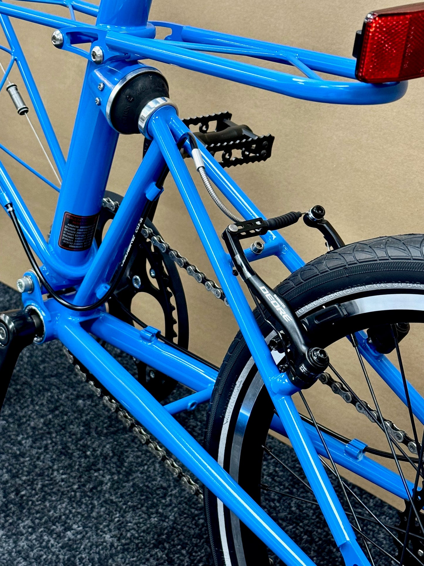 Moulton TSR Wide-Range 9-Speed Bright Blue