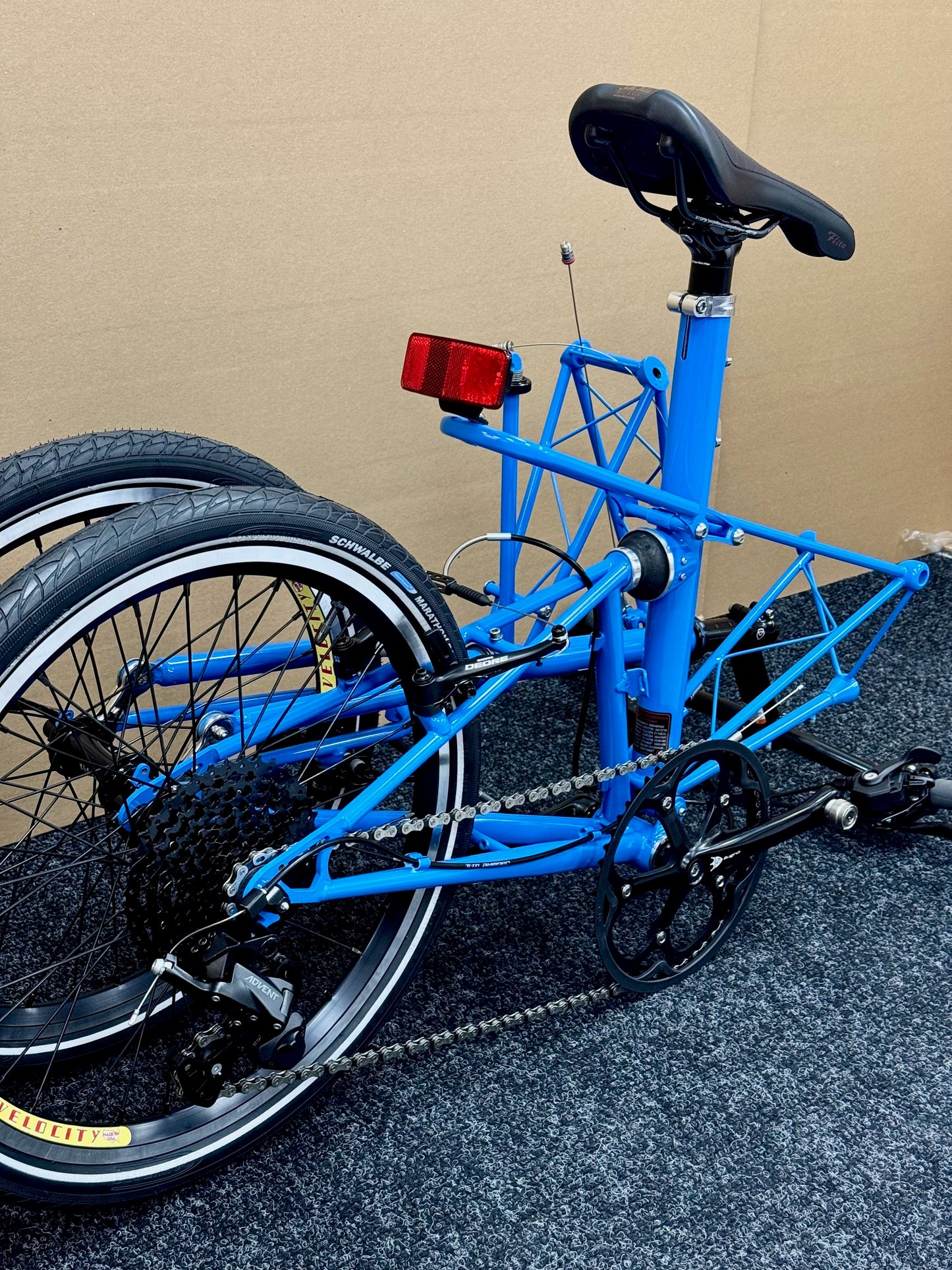 Moulton TSR Wide-Range 9-Speed Bright Blue
