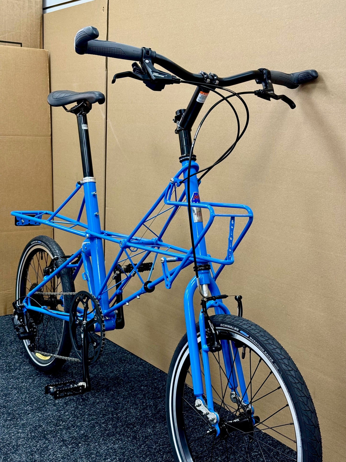 Moulton TSR Wide-Range 9-Speed Bright Blue