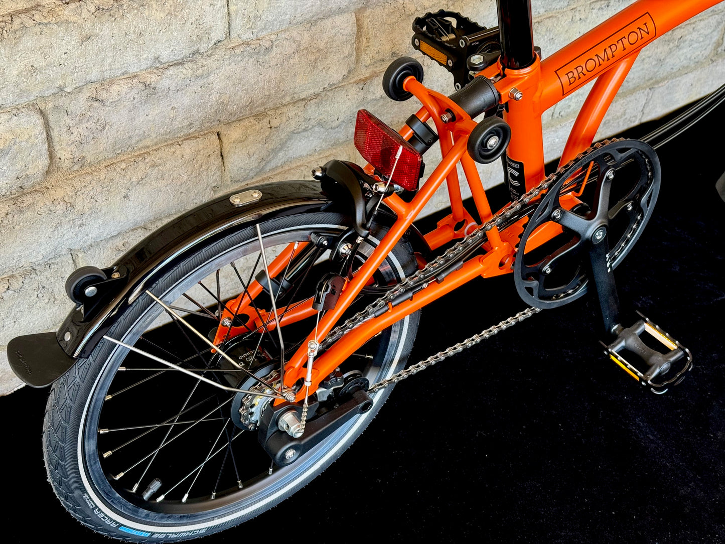 Brompton C-Line Explore Mid-HB Sunset Orange (M6L)