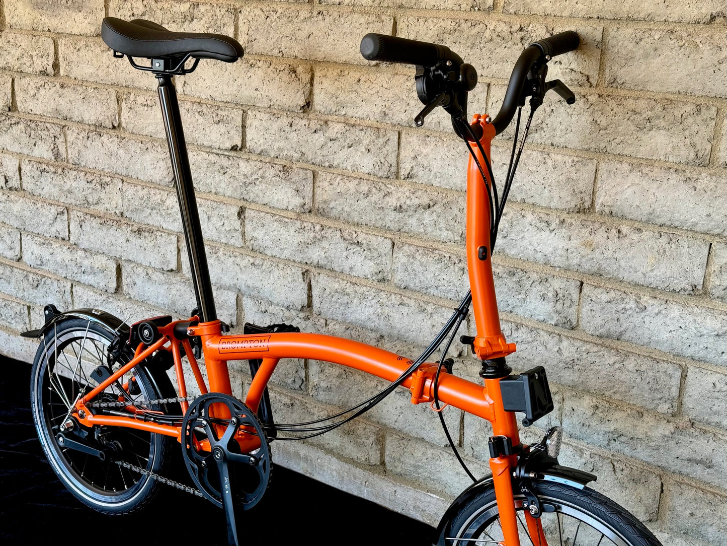 Brompton C-Line Explore Mid-HB Sunset Orange (M6L)