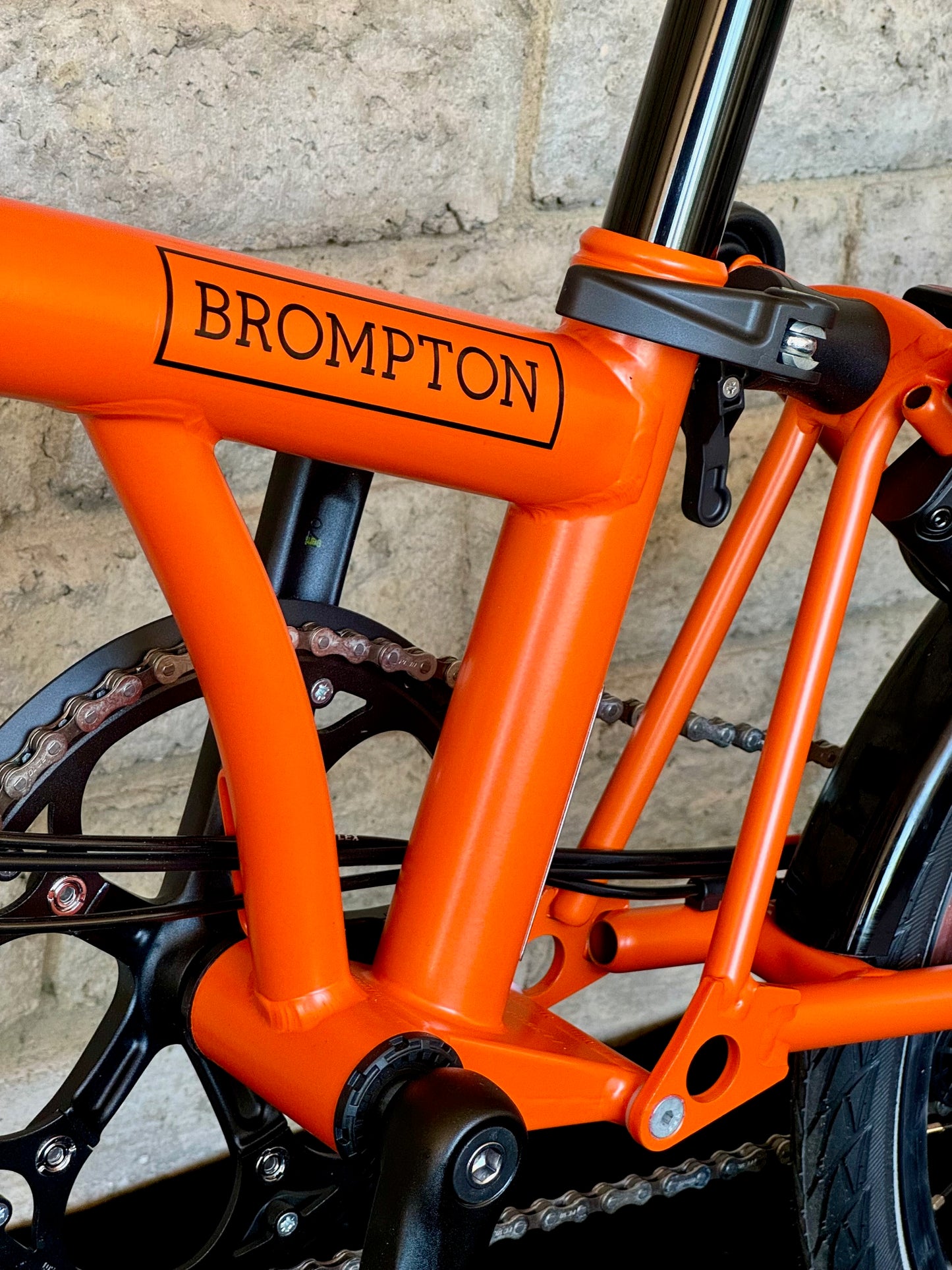 Brompton C-Line Explore Mid-HB Sunset Orange (M6L)