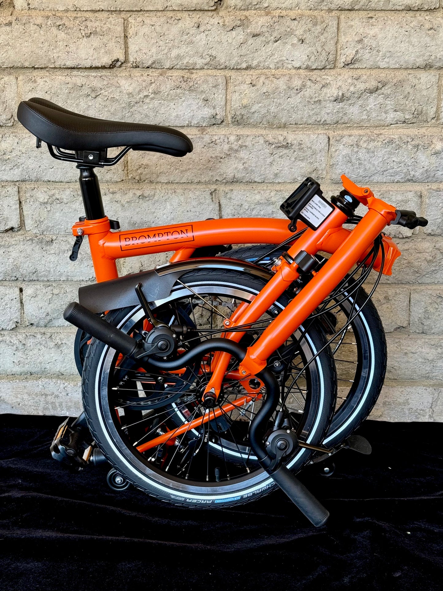 Brompton C-Line Explore Mid-HB Sunset Orange (M6L)