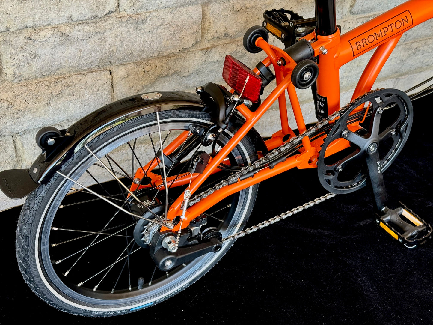 Brompton C-Line Explore High-HB Sunset Orange (H6L)