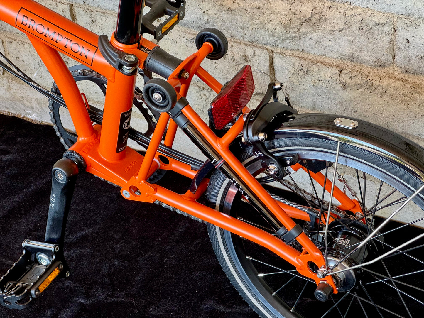 Brompton C-Line Explore High-HB Sunset Orange (H6L)