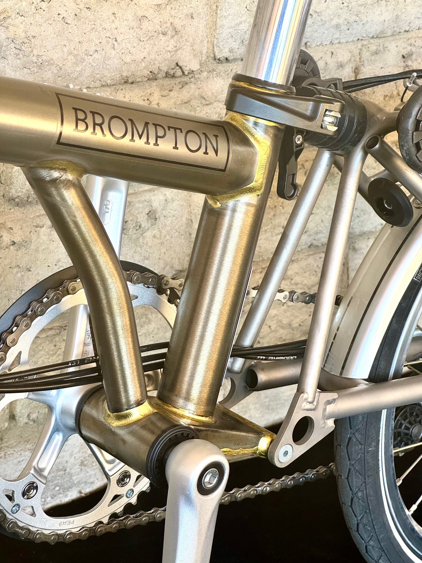 Brompton Pre-Owned Superlight High-HB Raw Lacquer (H6R)