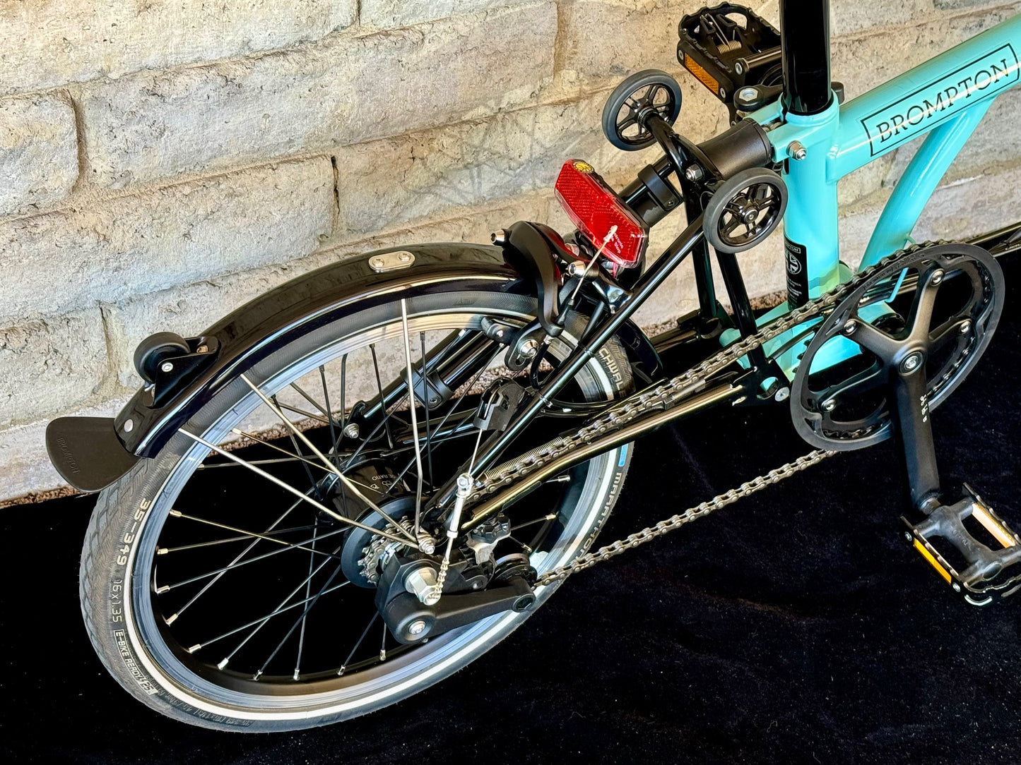 Brompton Pre-Owned Superlight High-HB Turkish Green/Black (H6L)