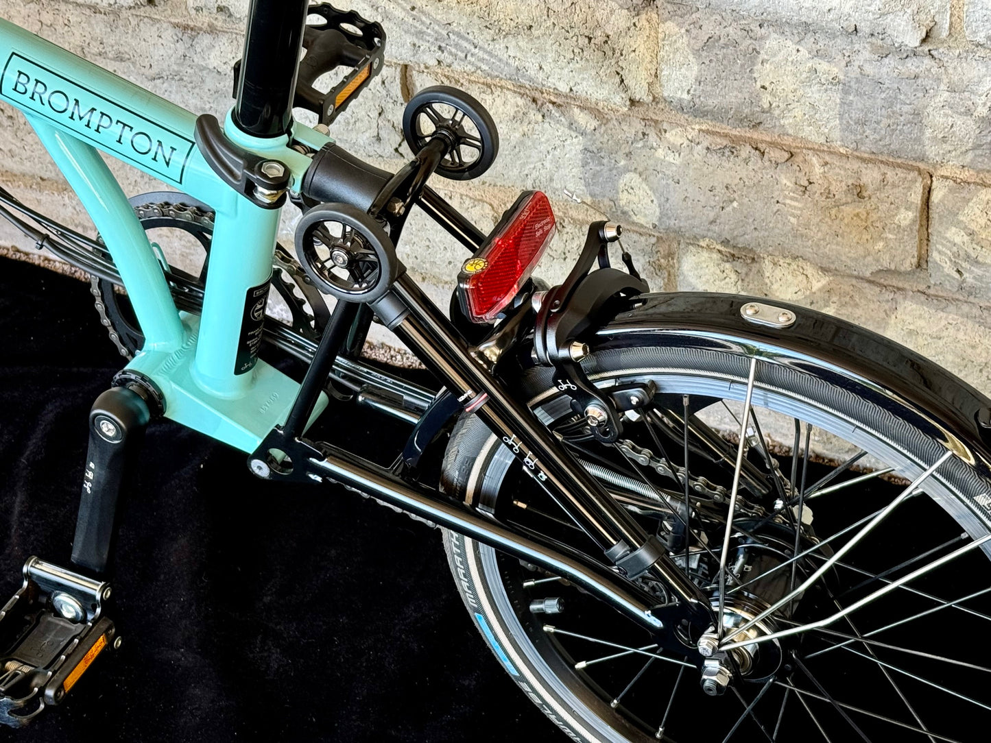 Brompton Pre-Owned Superlight High-HB Turkish Green/Black (H6L)