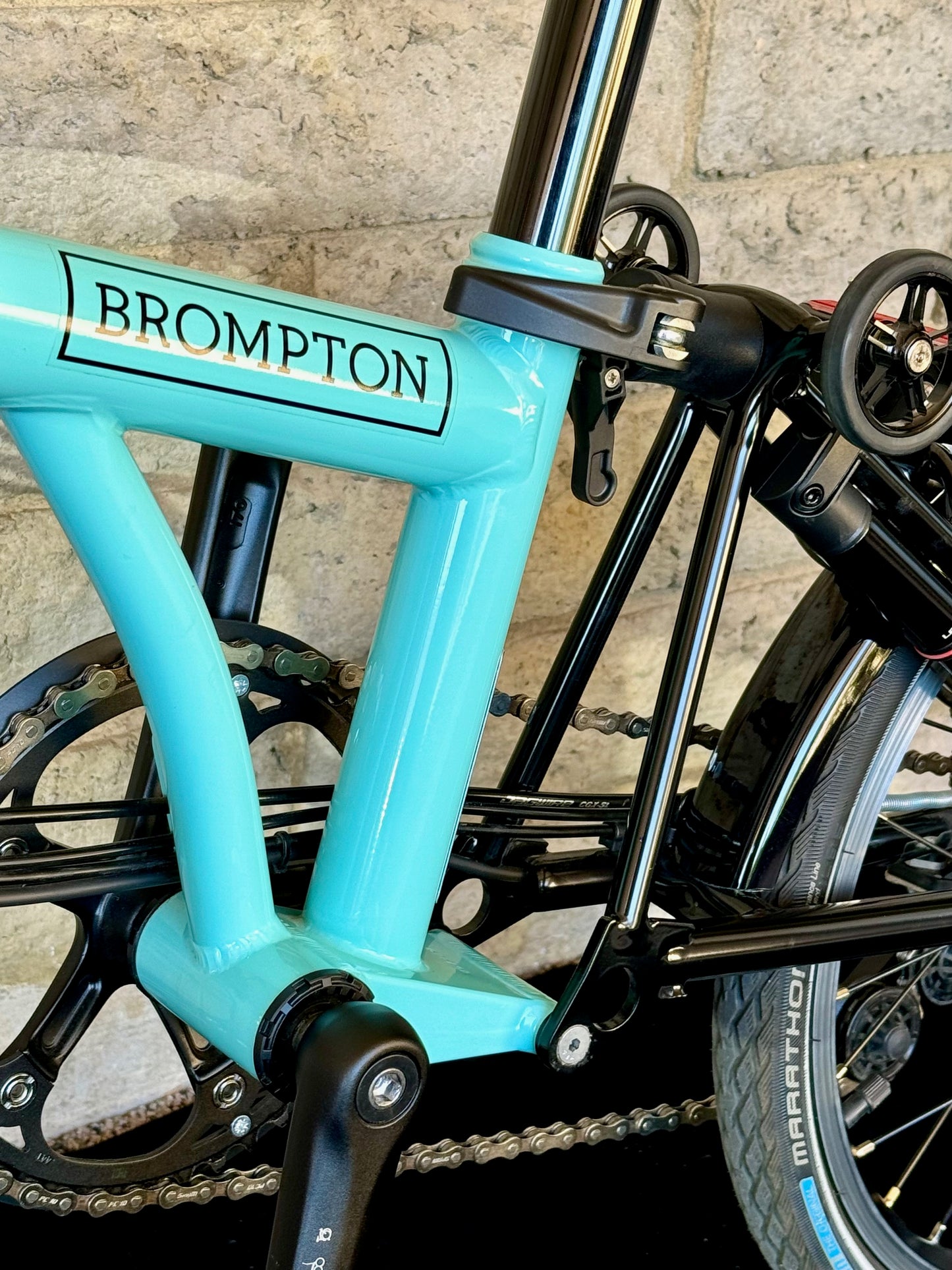 Brompton Pre-Owned Superlight High-HB Turkish Green/Black (H6L)