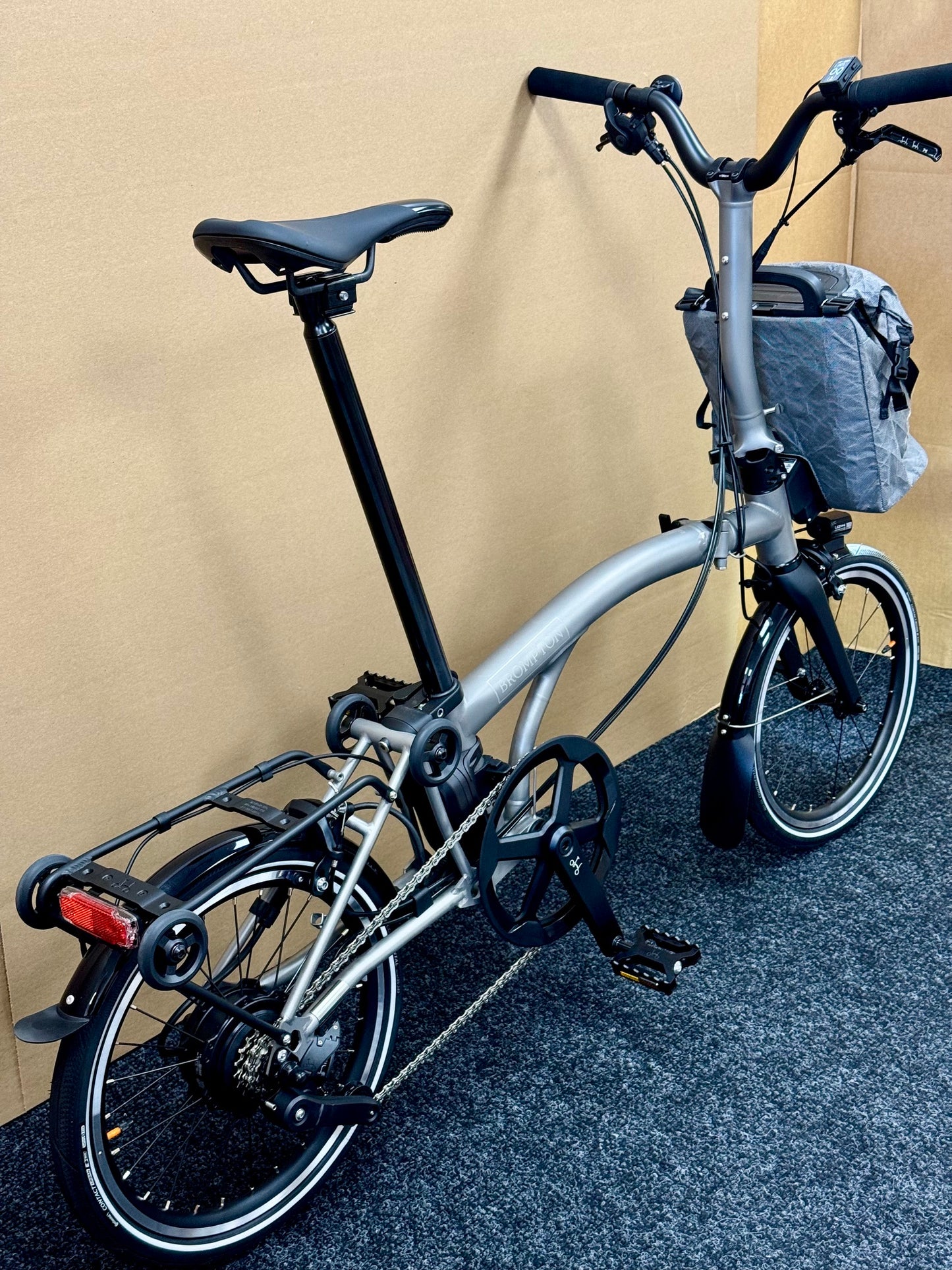 Brompton T Line ELECTRIC 4-Speed Mid-HB