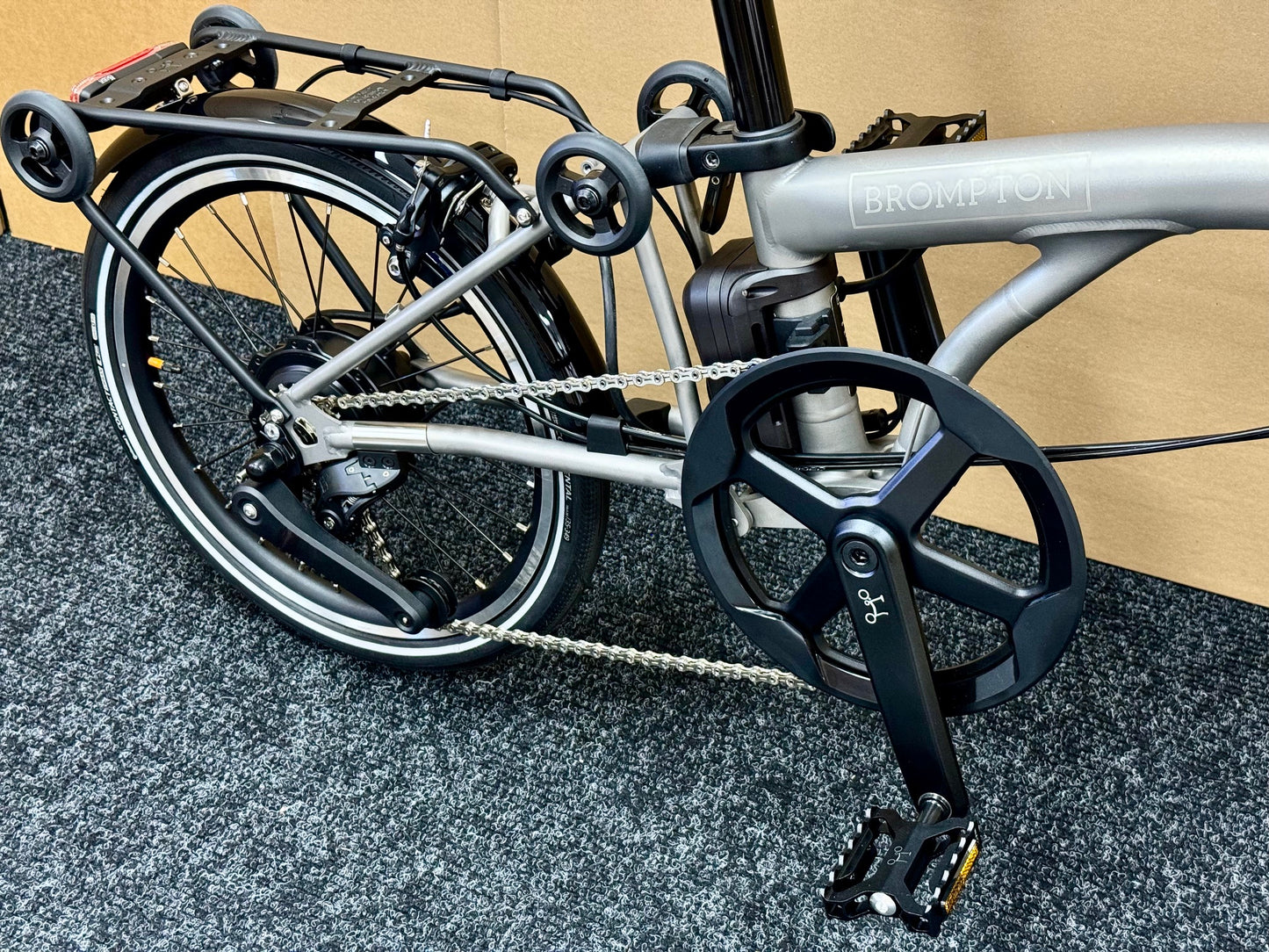 Brompton T Line ELECTRIC 4-Speed Mid-HB
