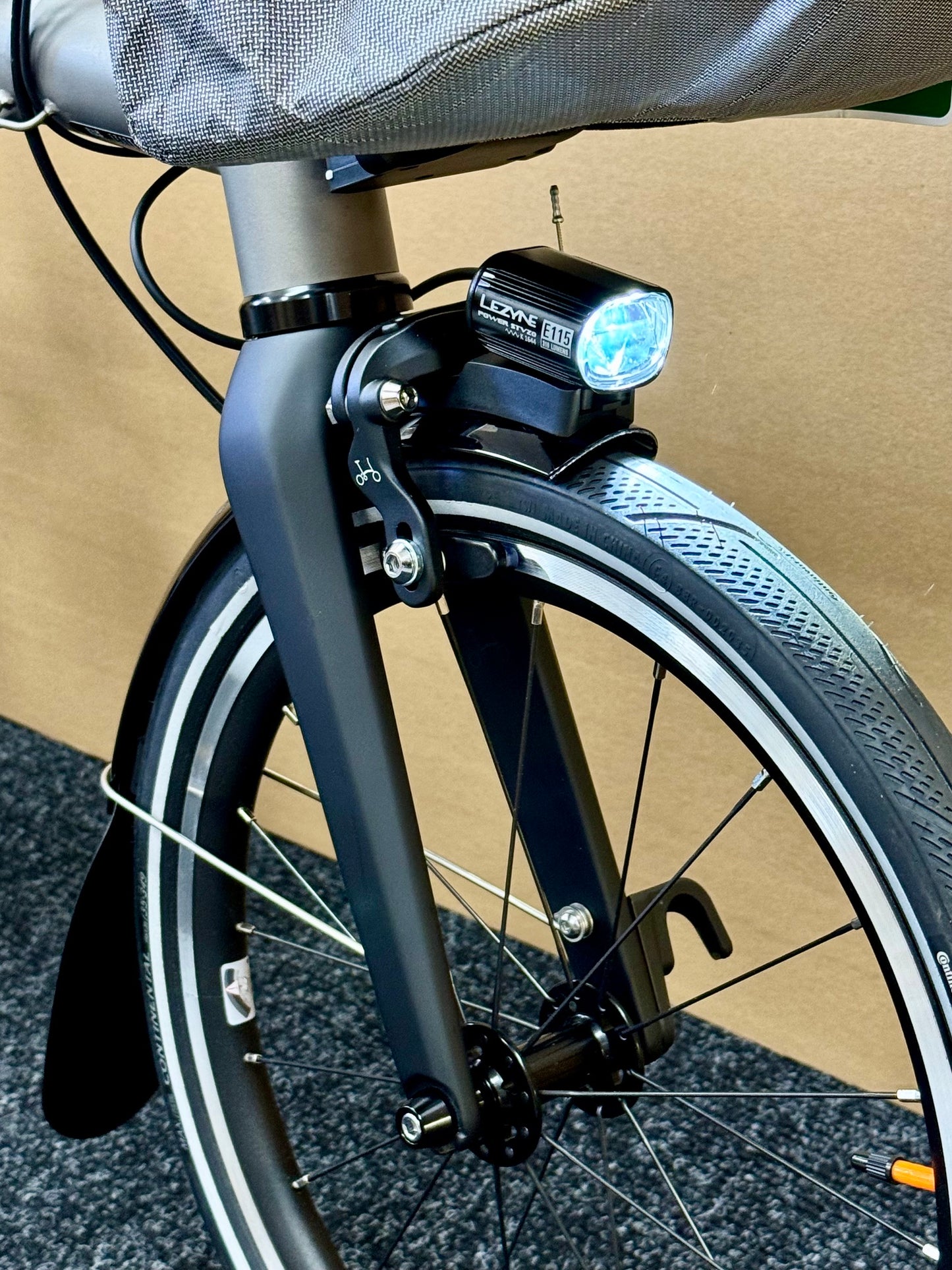 Brompton T Line ELECTRIC 4-Speed Mid-HB
