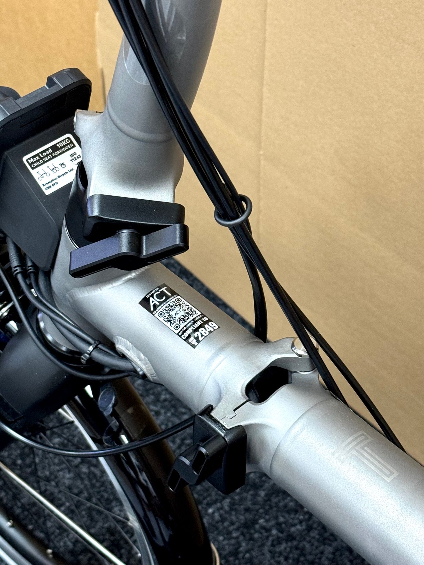 Brompton T Line ELECTRIC 4-Speed Mid-HB