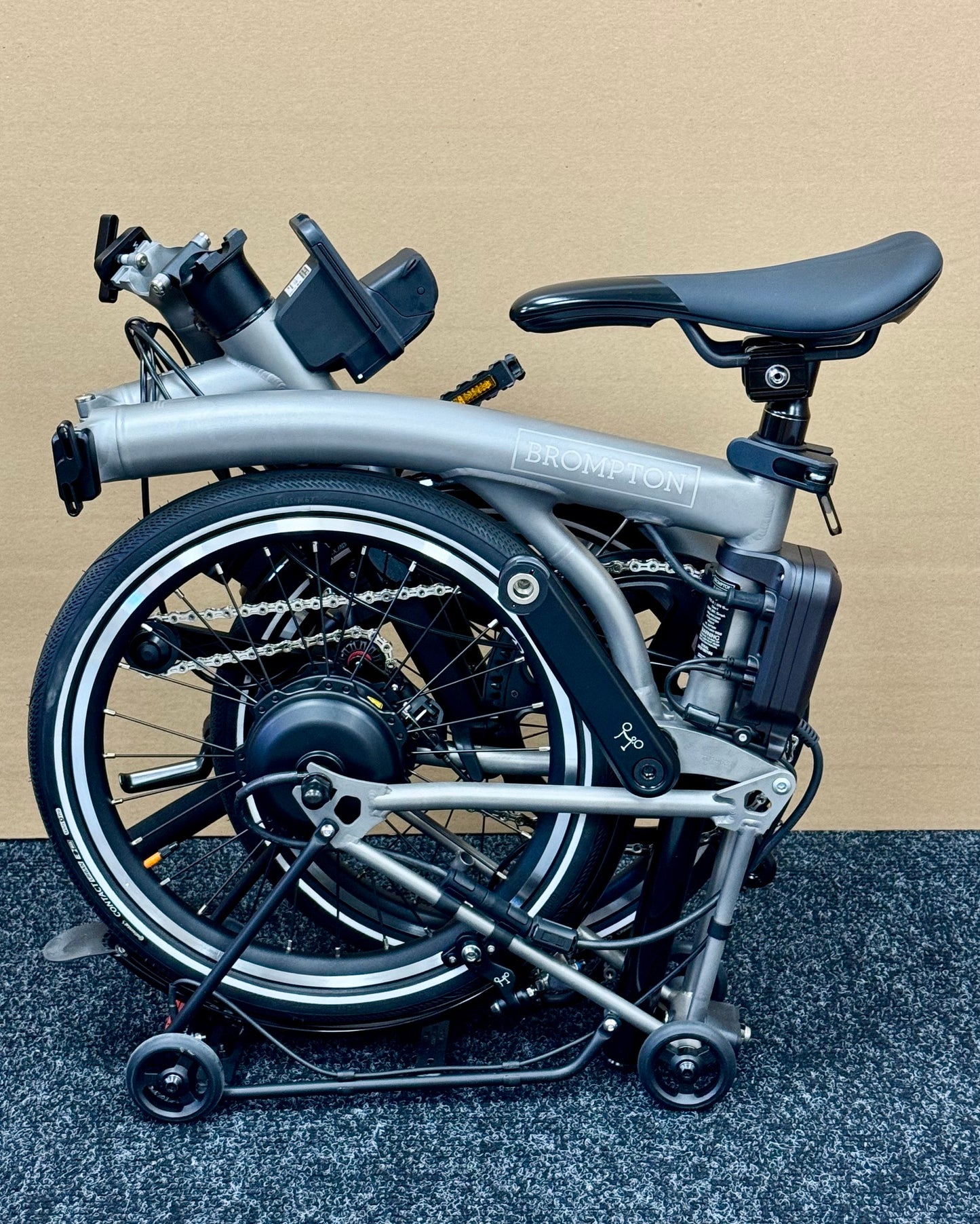 Brompton T Line ELECTRIC 4-Speed Mid-HB