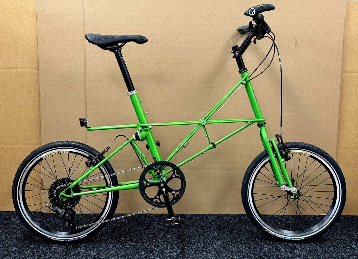 Moulton TSR Wide-Range 9-Speed Bright Green