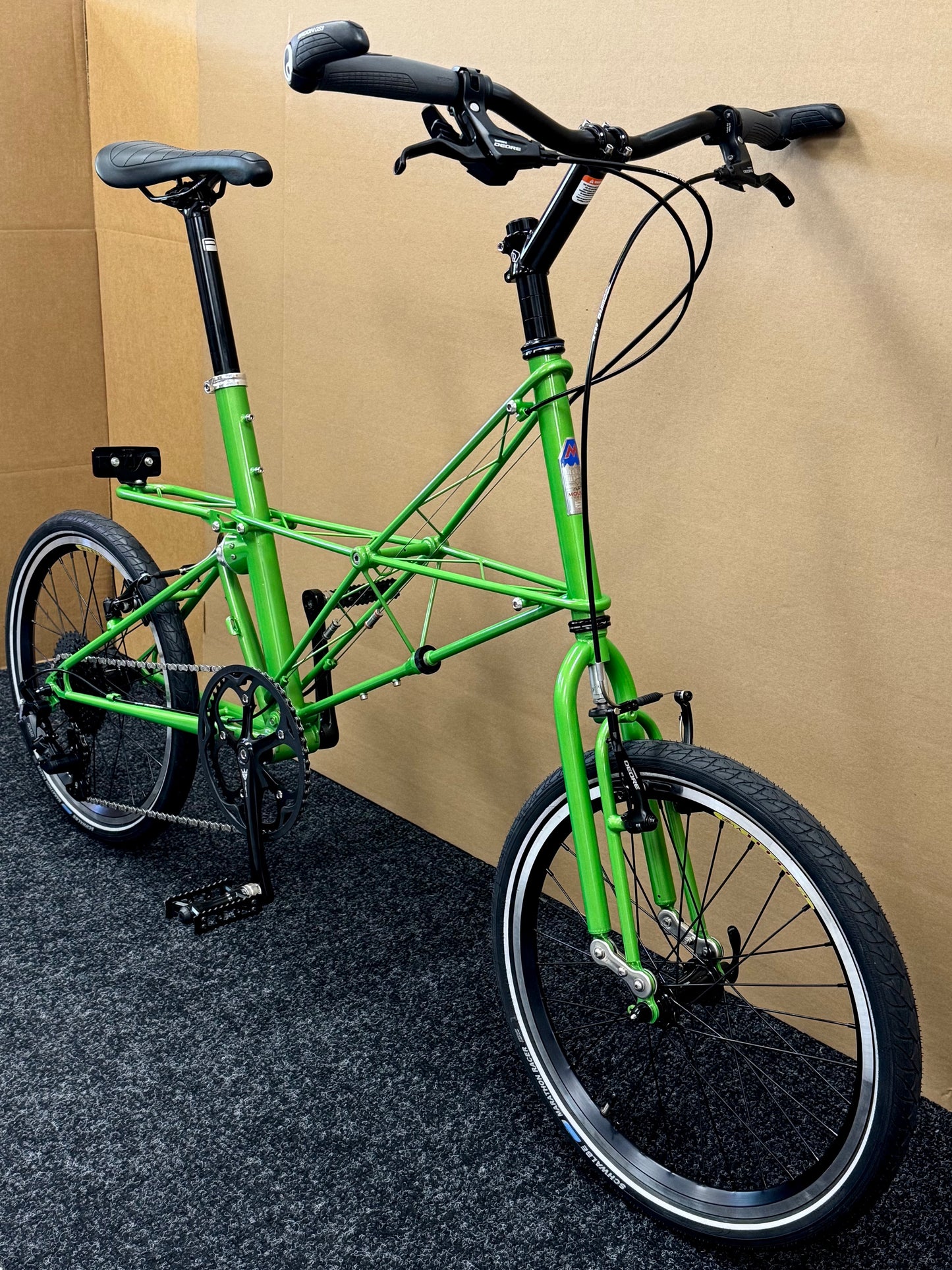 Moulton TSR Wide-Range 9-Speed Bright Green
