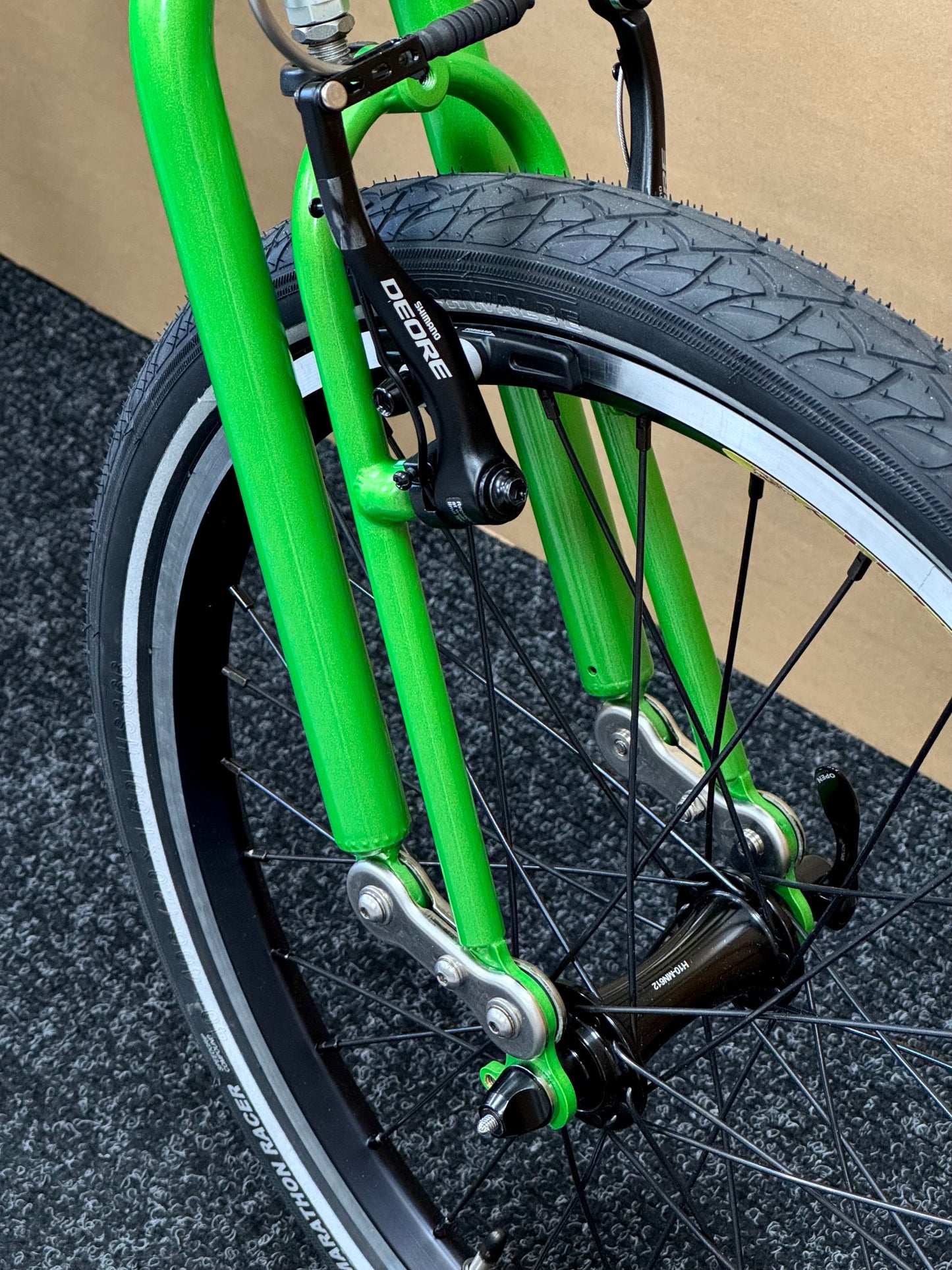 Moulton TSR Wide-Range 9-Speed Bright Green