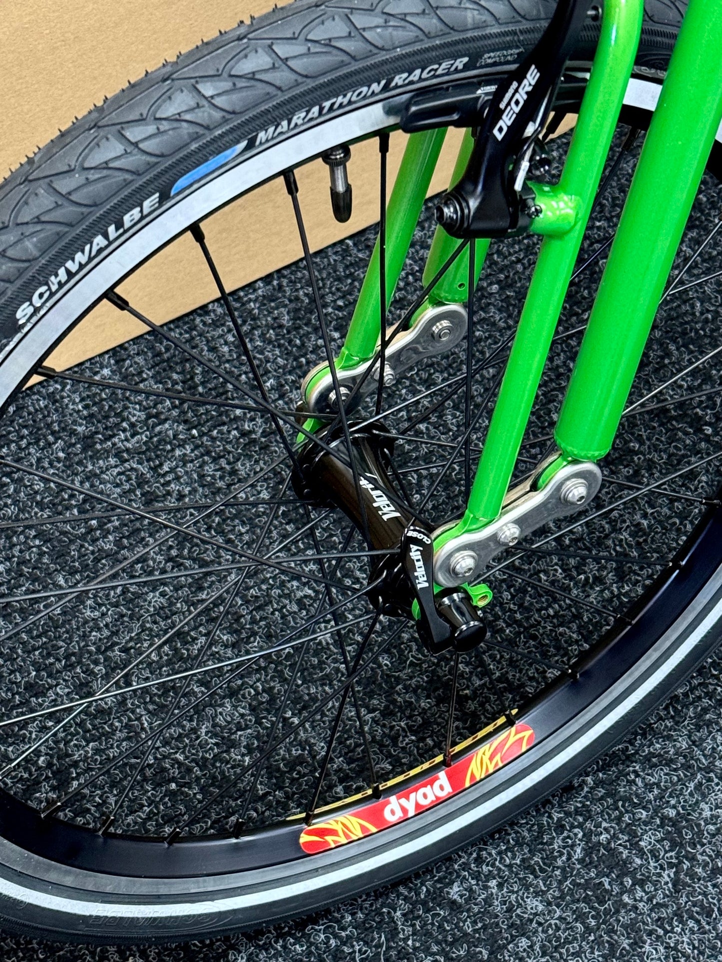 Moulton TSR Wide-Range 9-Speed Bright Green