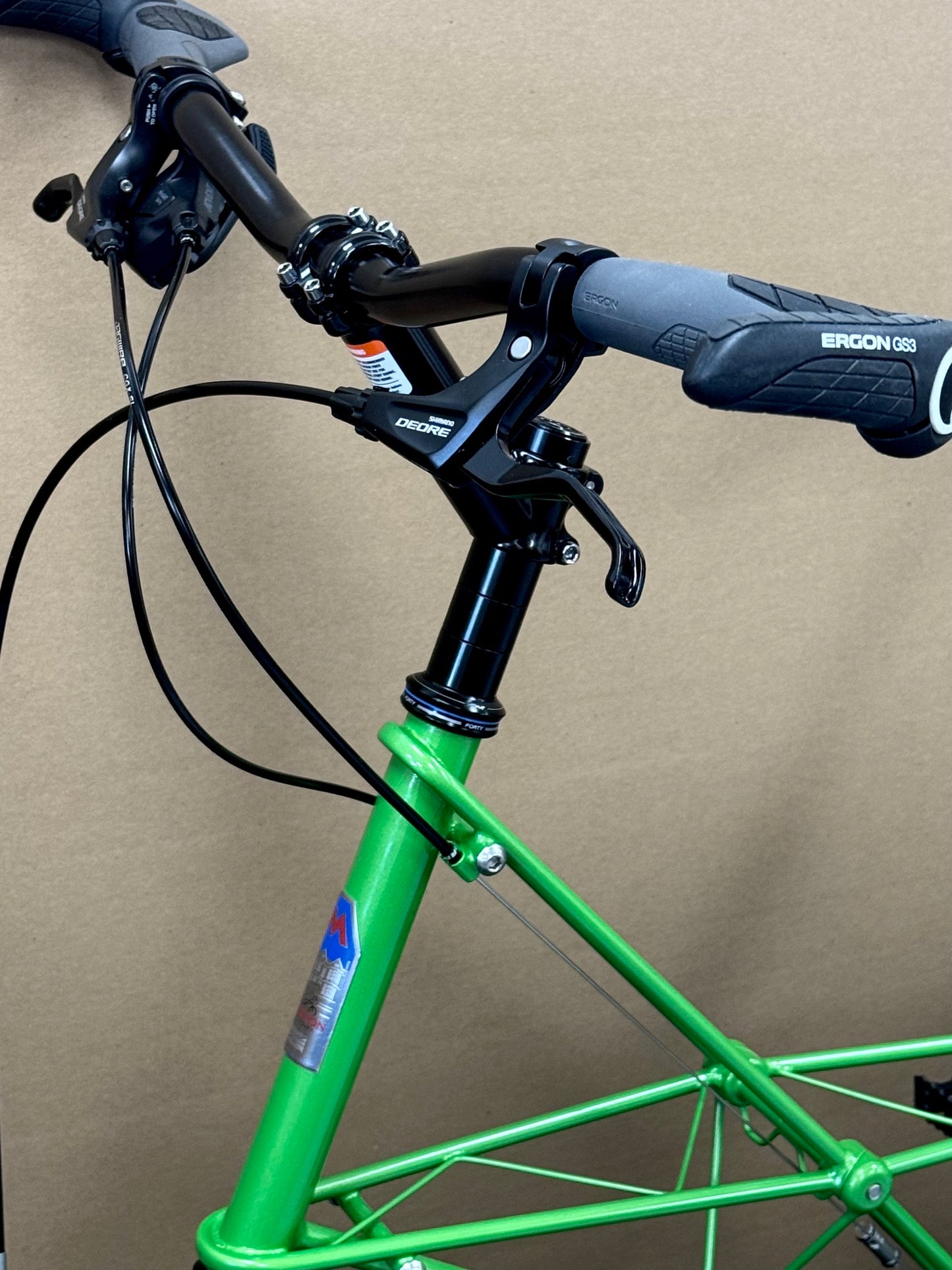 Moulton TSR Wide-Range 9-Speed Bright Green