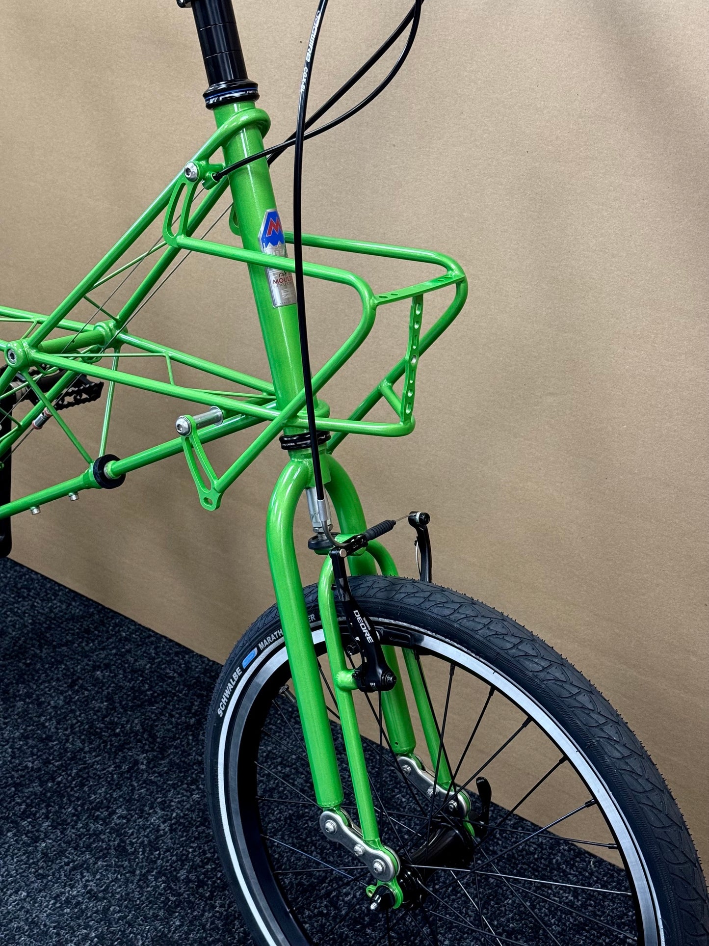 Moulton TSR Wide-Range 9-Speed Bright Green