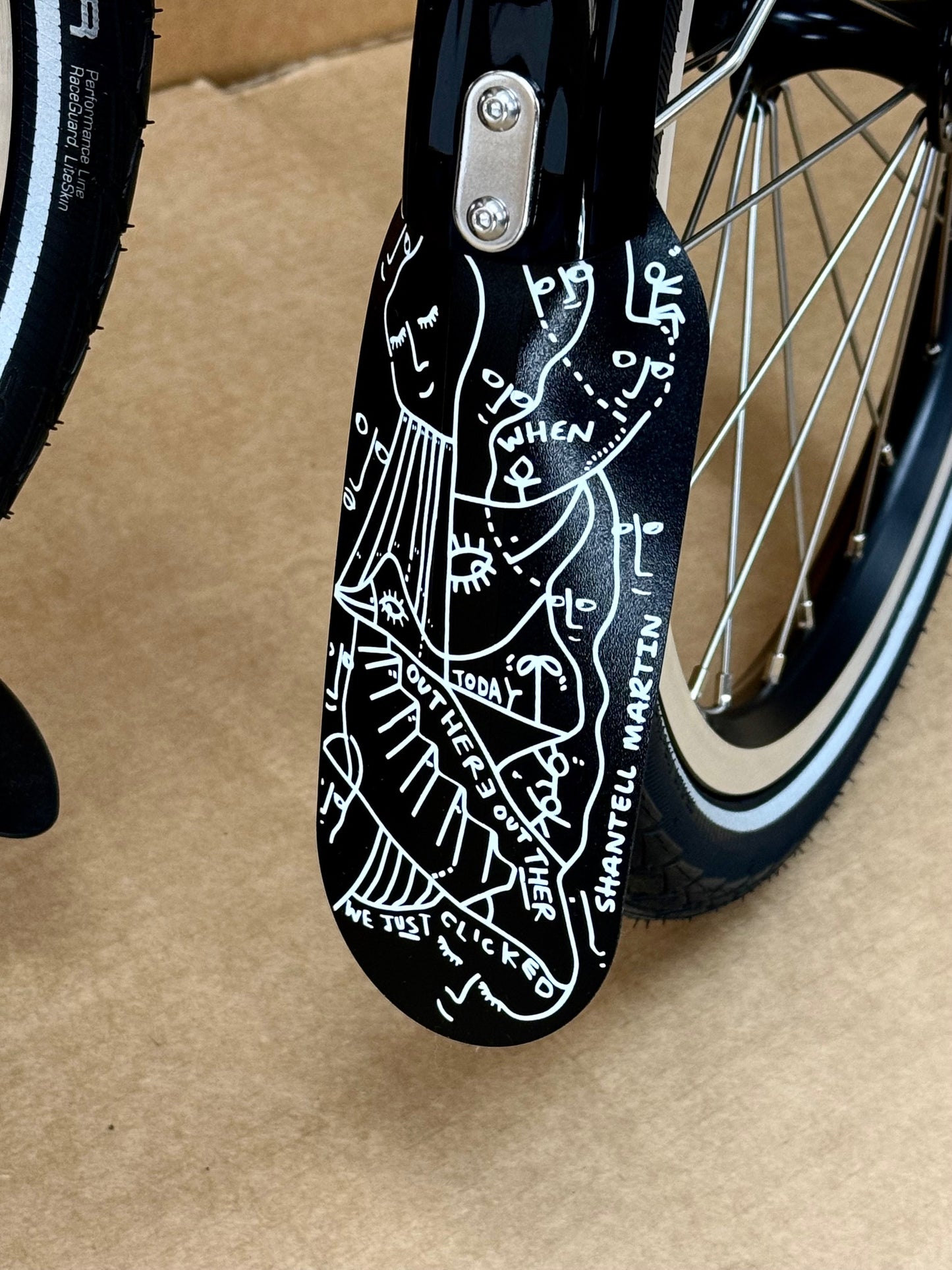 Brompton C-Line Shantell Martin Special Edition (M2L)