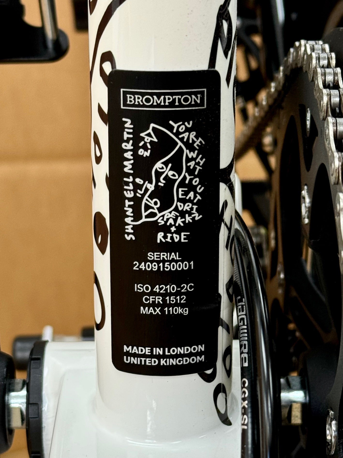 Brompton C-Line Shantell Martin Special Edition (M2L)