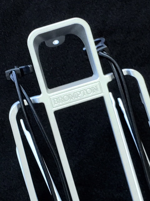 Brompton Rear Rack Complete Silver or Black C Line – PortaPedal Bike
