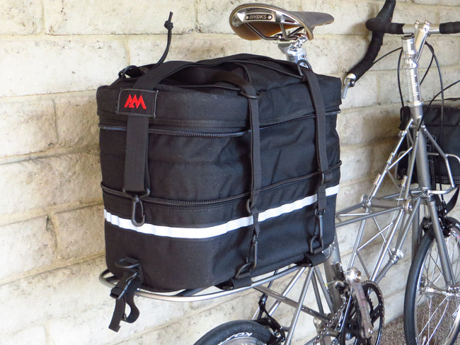Borsa Triangolare Per Alex Moulton TSR, SST, AM, Speed | Porta Cellulare Da Telaio Nero
