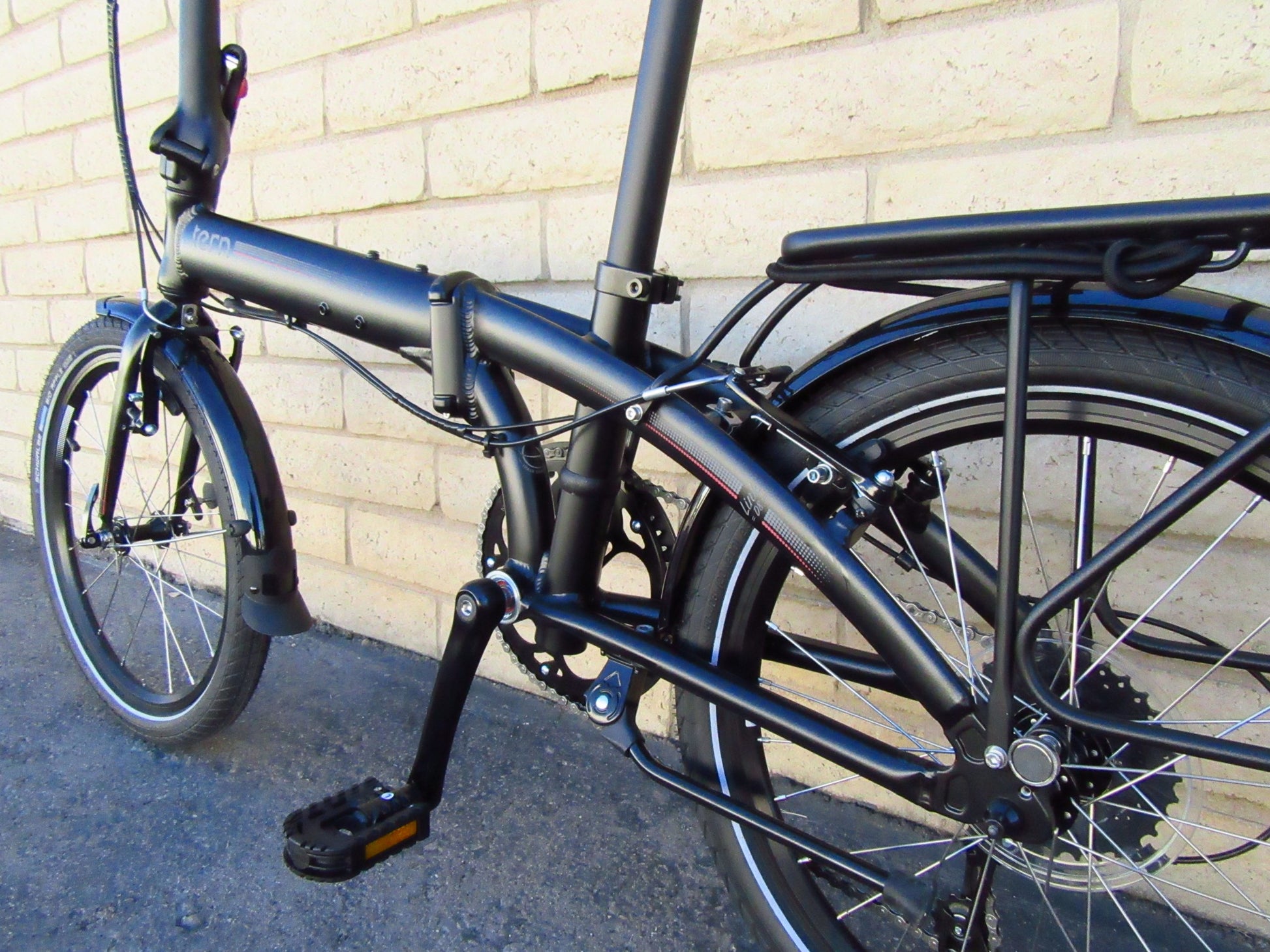 Bicicleta Plegable - Tern Link D8 Black/Grey