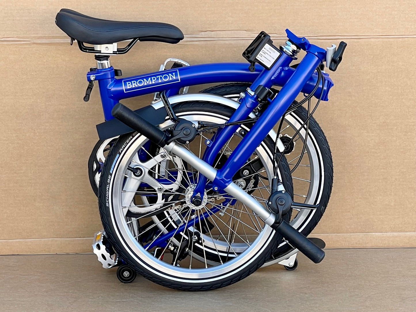 2022 Brompton C-Line Explore Low-HB Piccadilly Blue (S6L)
