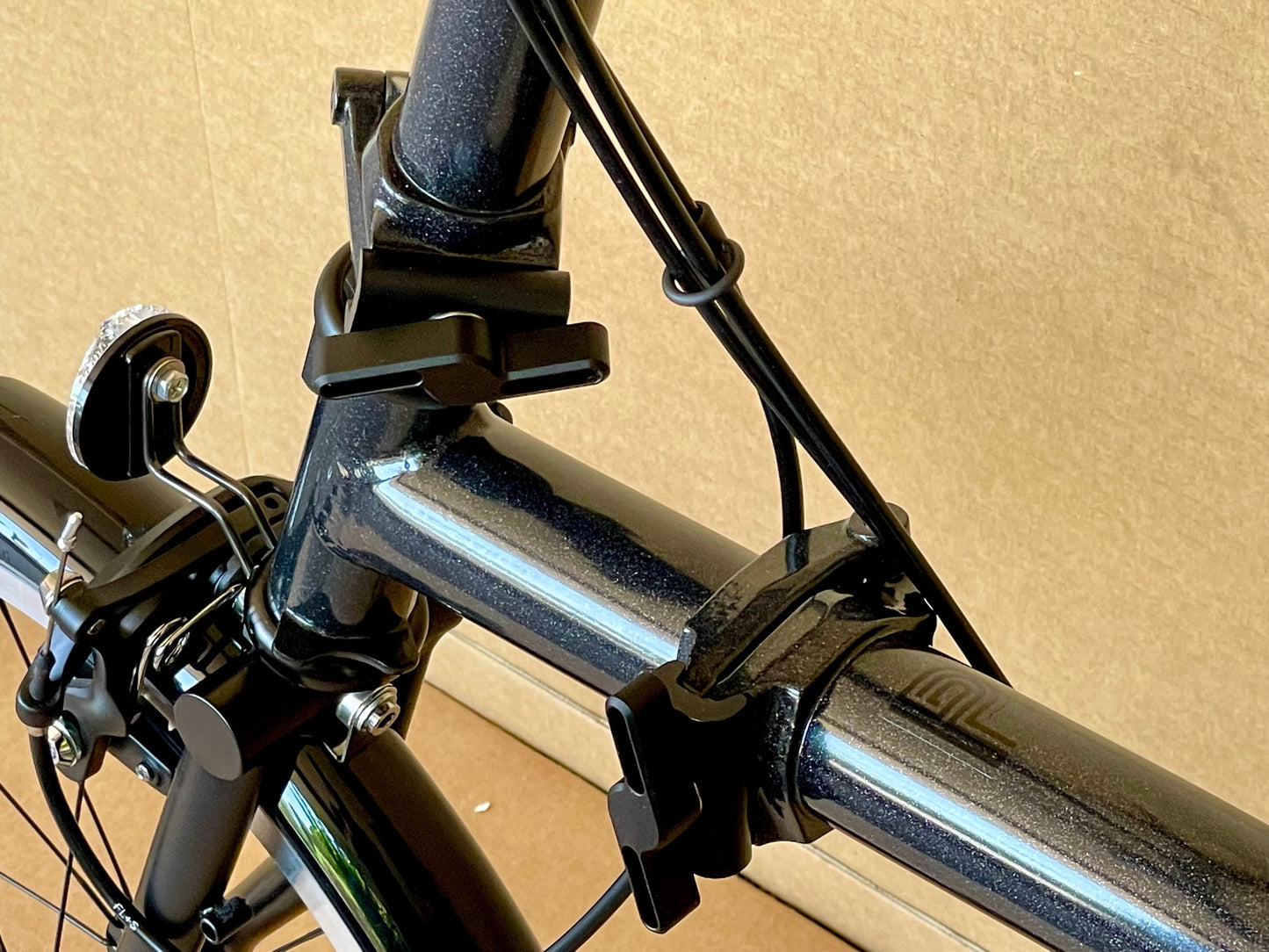 2022 Brompton Superlight P-Line Urban Low-HB Metallic Black (S4L)